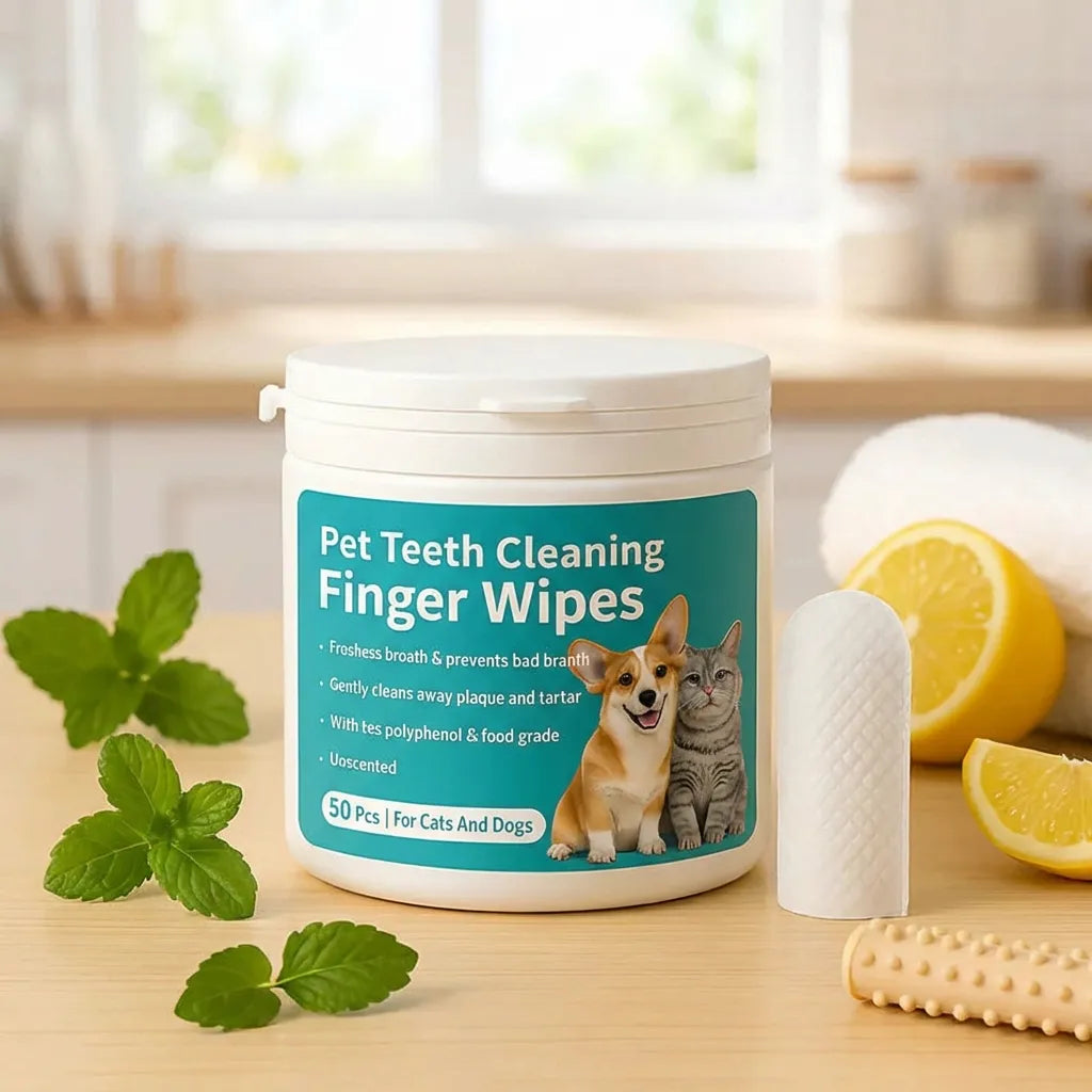 Pet Teeth Cleaning Wipes