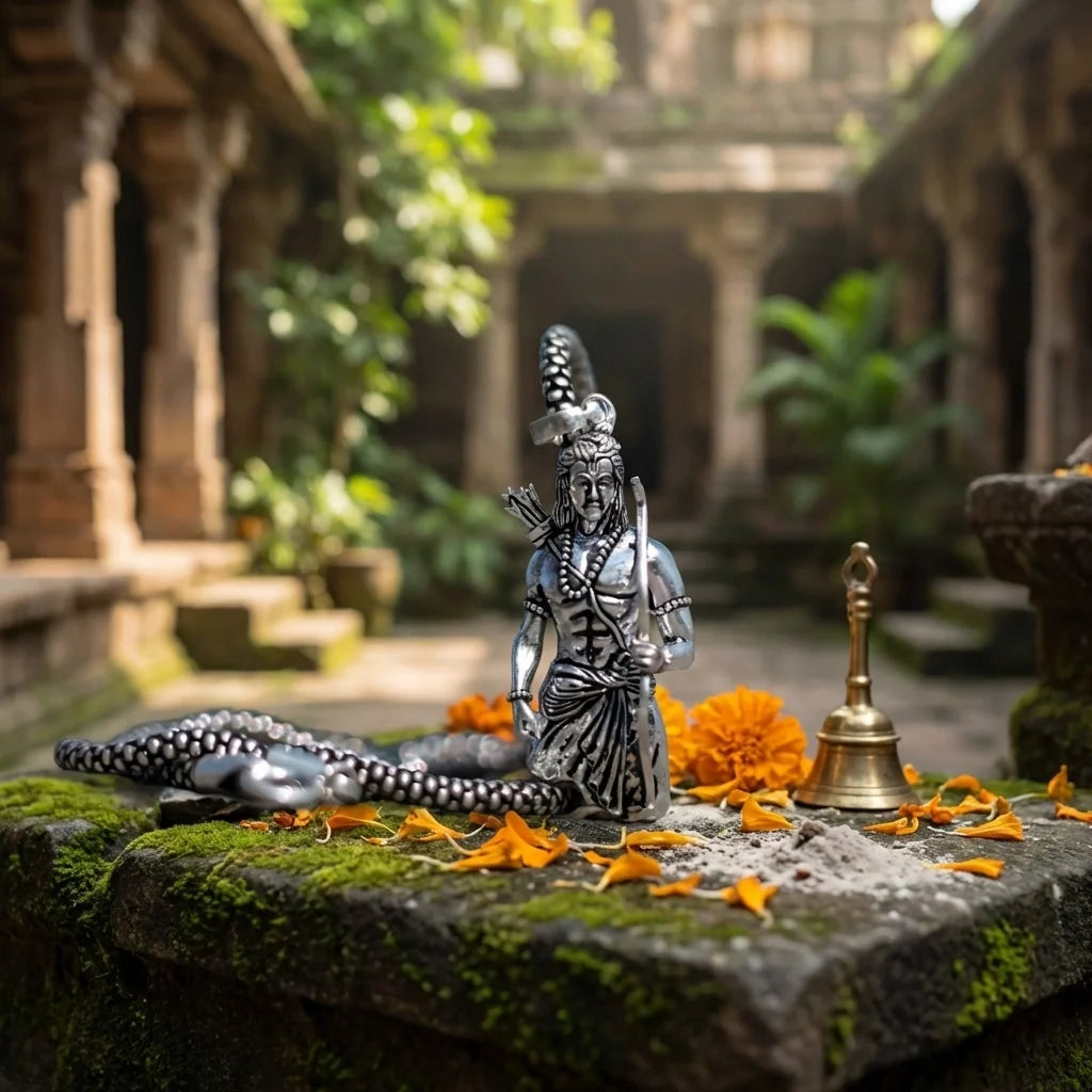 Lord Ram Pendant With Chain