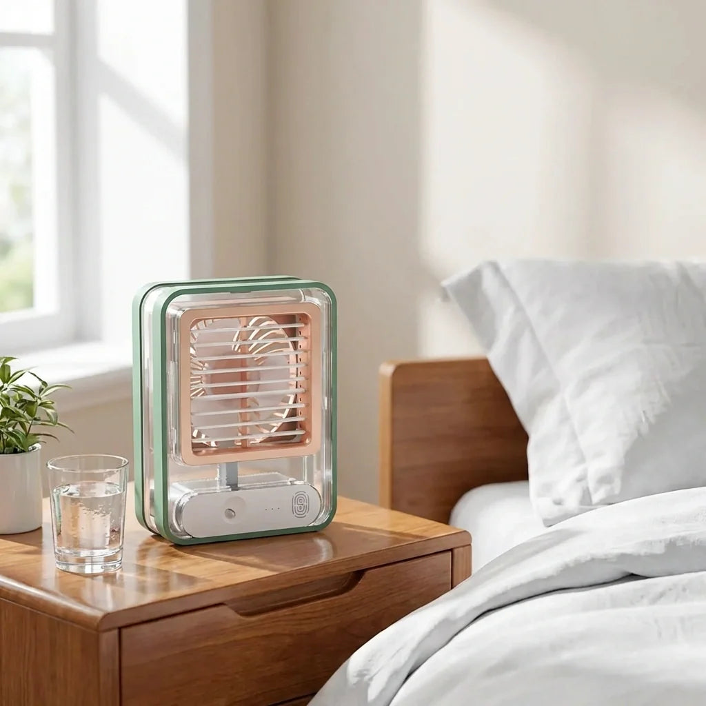 USB Mini Cooling Mist Fan