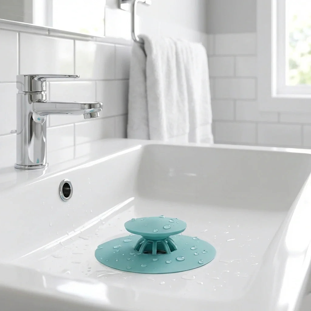 Magic Drain Stopper-Catcher (Pack of 2)