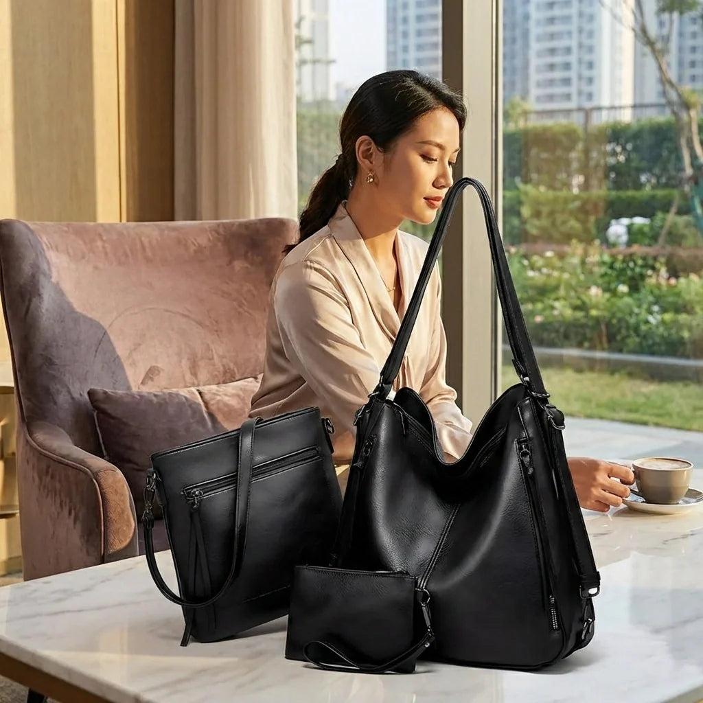 3-Pcs Handbags Set for Women