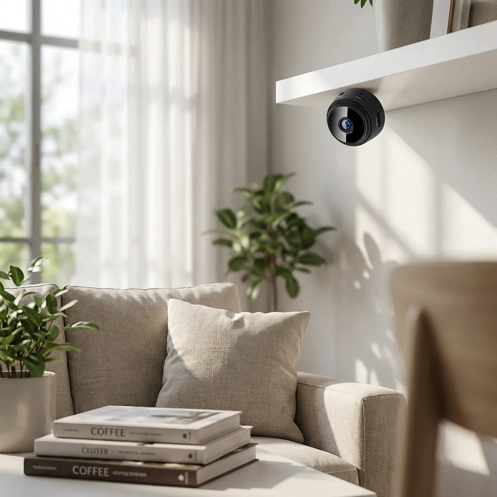 Mini Wireless WiFi ,Cameras with Indoor Video Recorder