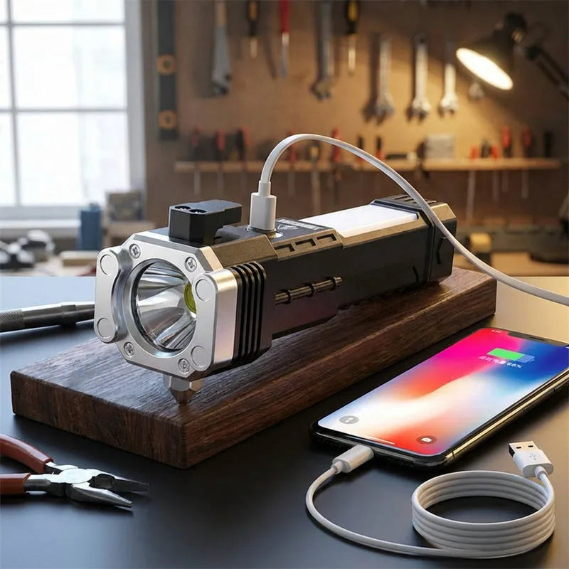 Tactical Stun Flashlight