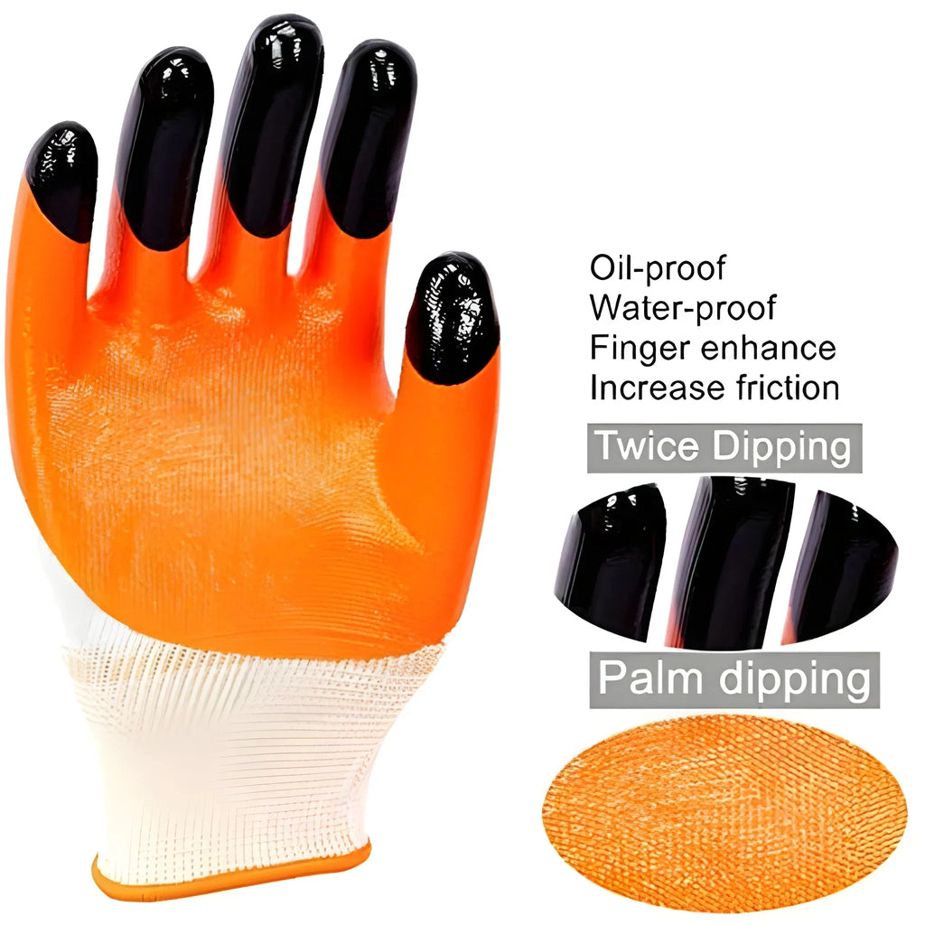 Anti-Slip Nitrile Gloves