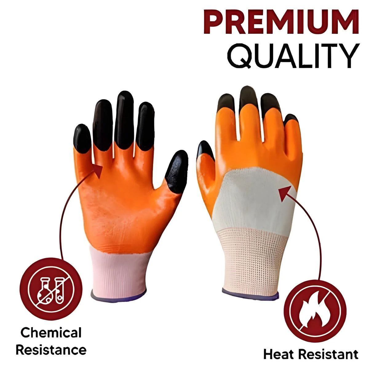 Anti-Slip Nitrile Gloves