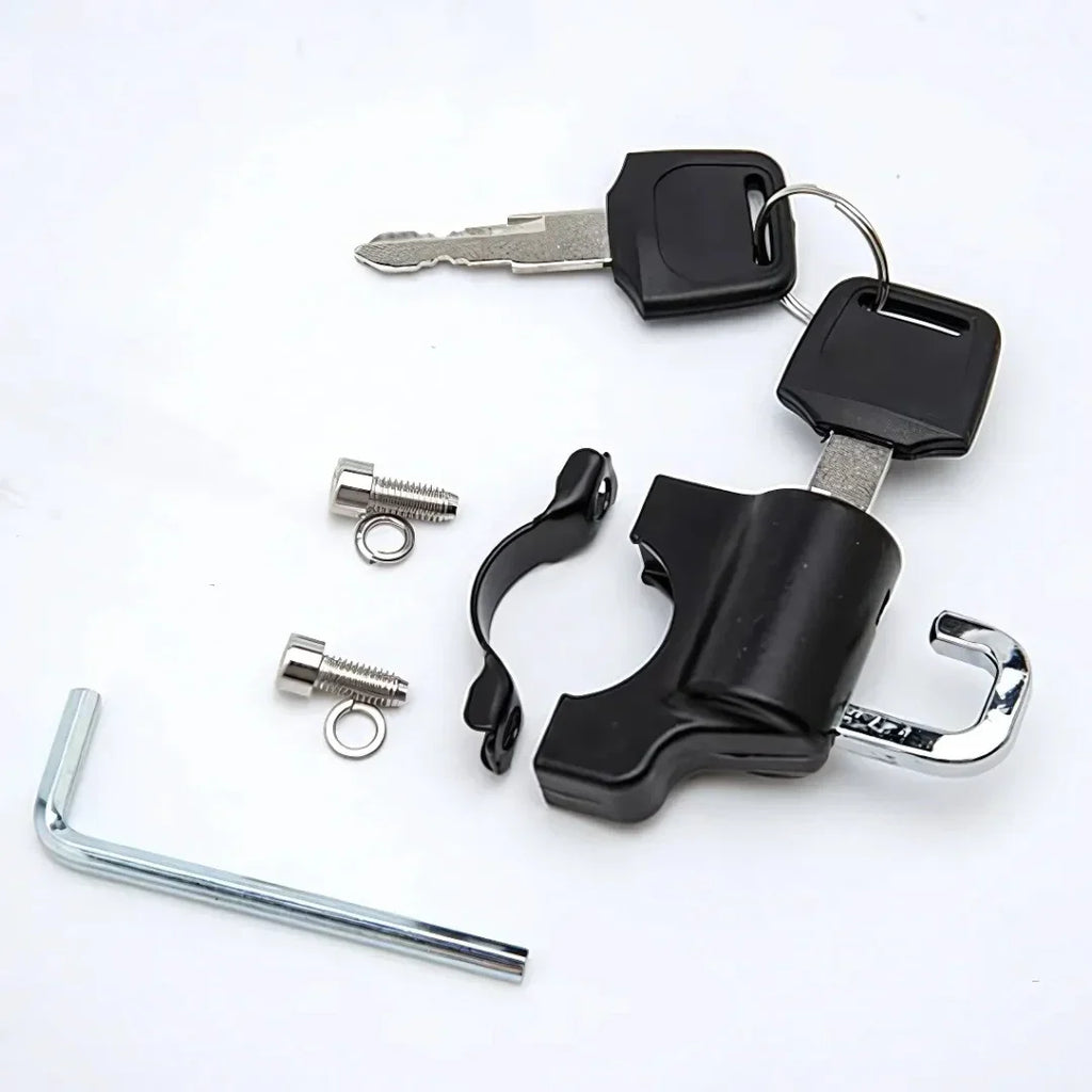 Anti-Theft Helmet Security Lock