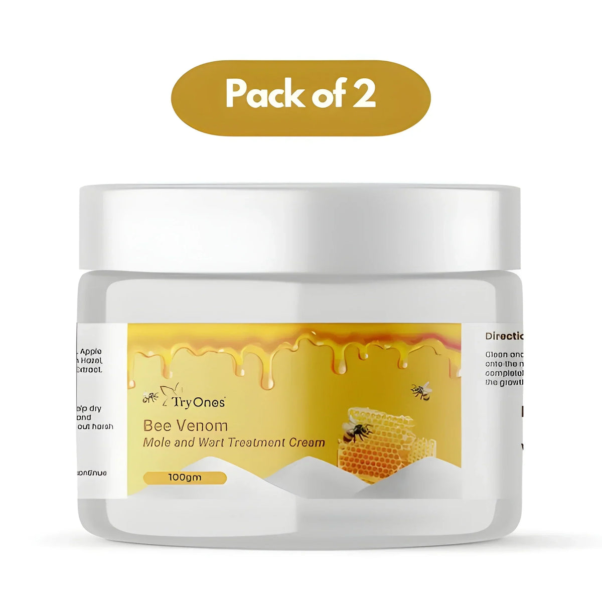 Bee Venom Herbal Skin Cream – Dual Pack