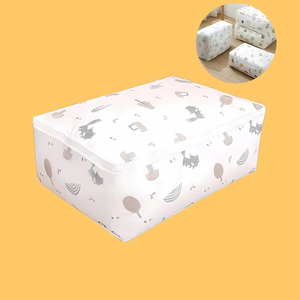 Blanket Storage Bag Under-Bed Quilt Clothes Storage Bag