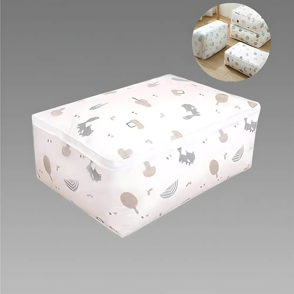 Blanket Storage Bag Under-Bed Quilt Clothes Storage Bag