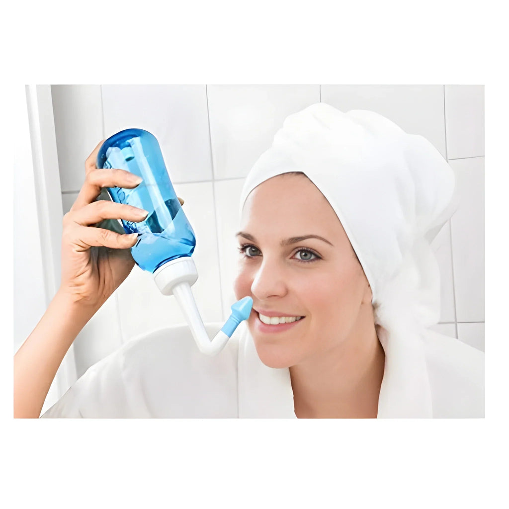 BPA-Free Rinse Bottle – Leak-Proof & Easy Flow (17.5 × 10 cm)