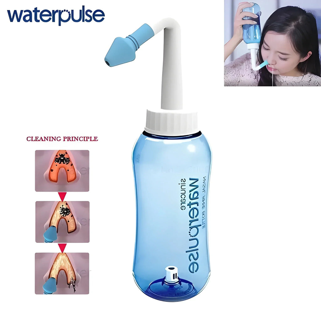 BPA-Free Rinse Bottle – Leak-Proof & Easy Flow (17.5 × 10 cm)