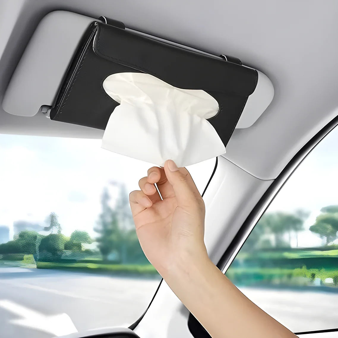 Car Visor Tissue Holder