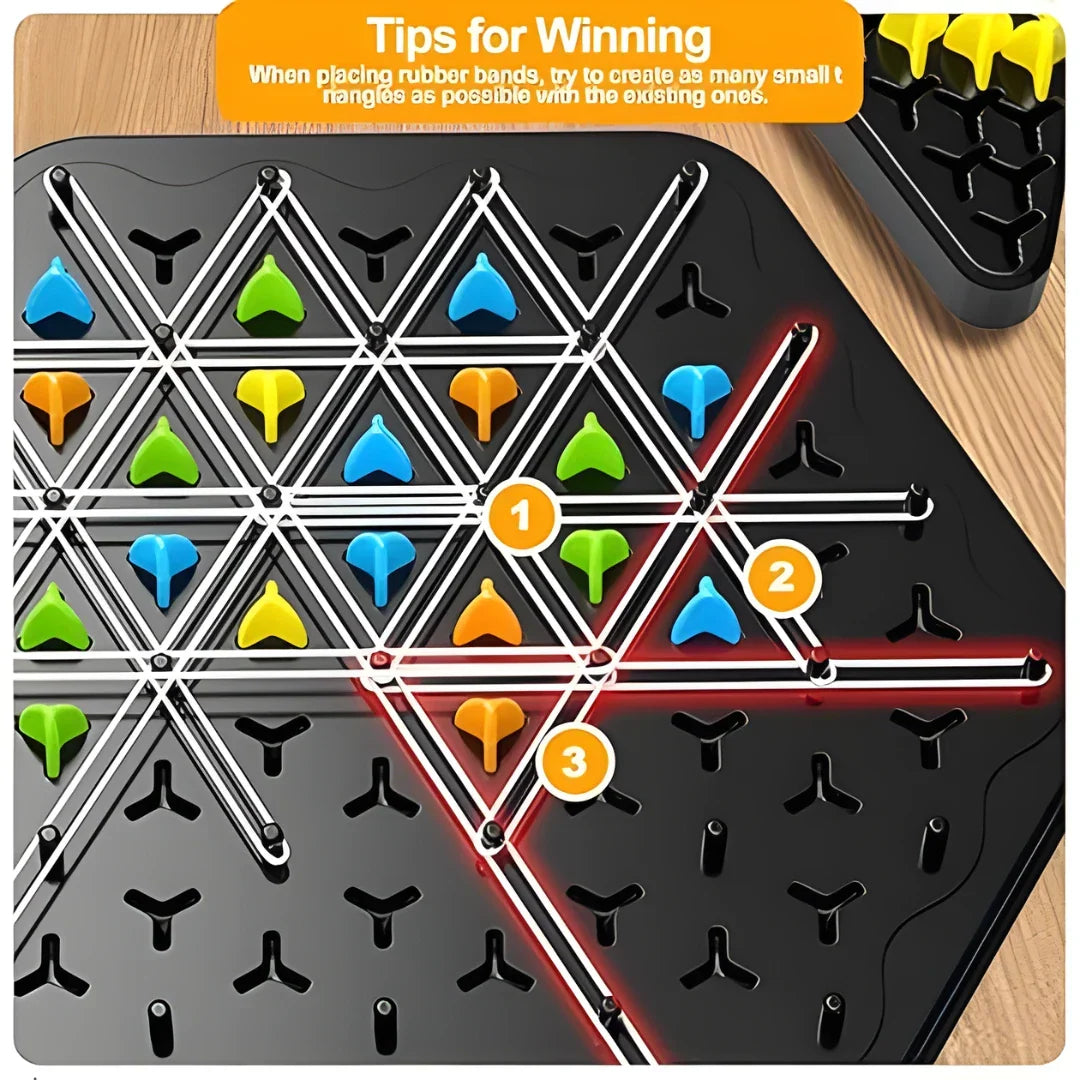 Chain Triangle Chess Game