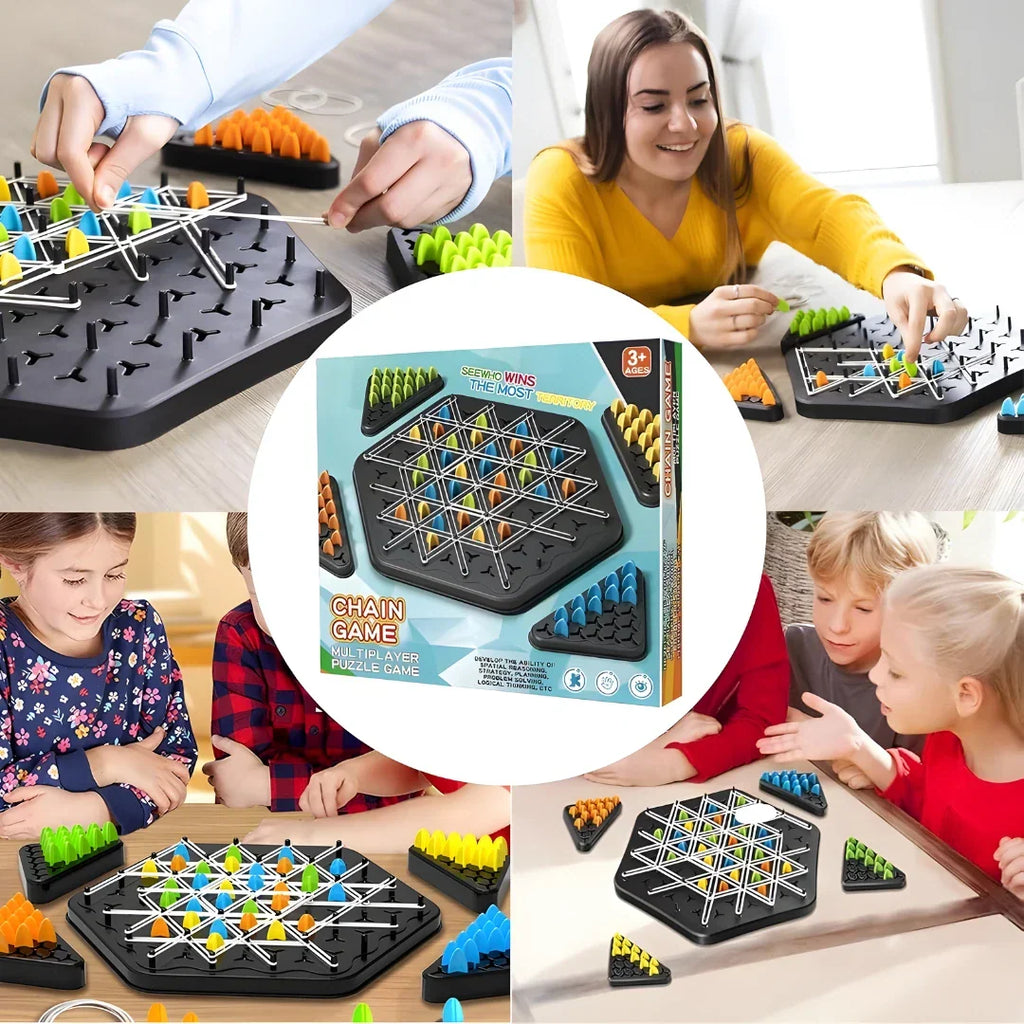 Chain Triangle Chess Game