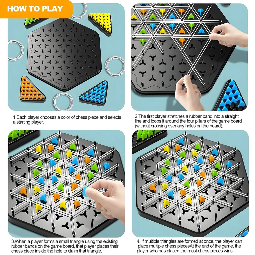 Chain Triangle Chess Game