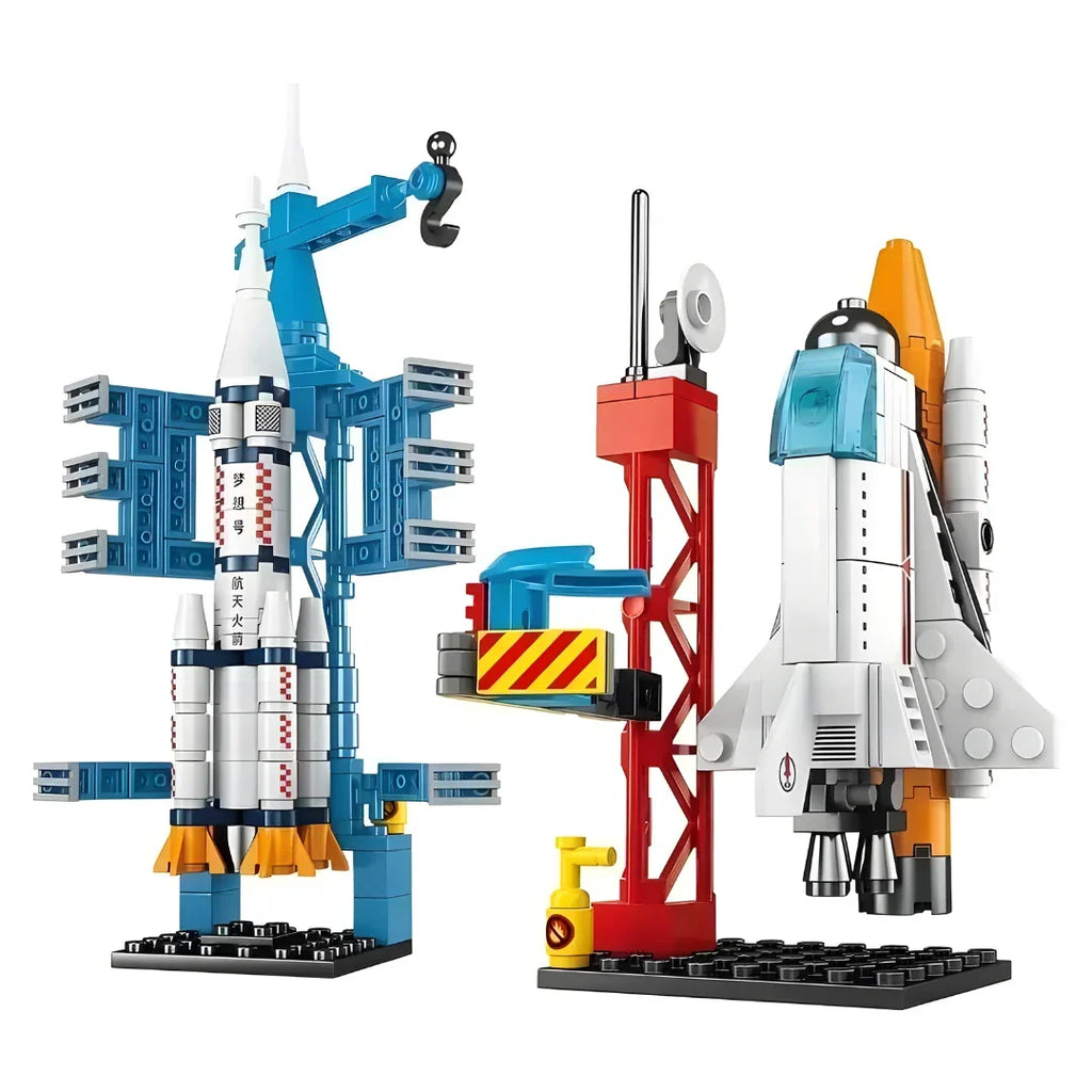 DIY 8 in 1 Spacecraft Building Blocks for Kids