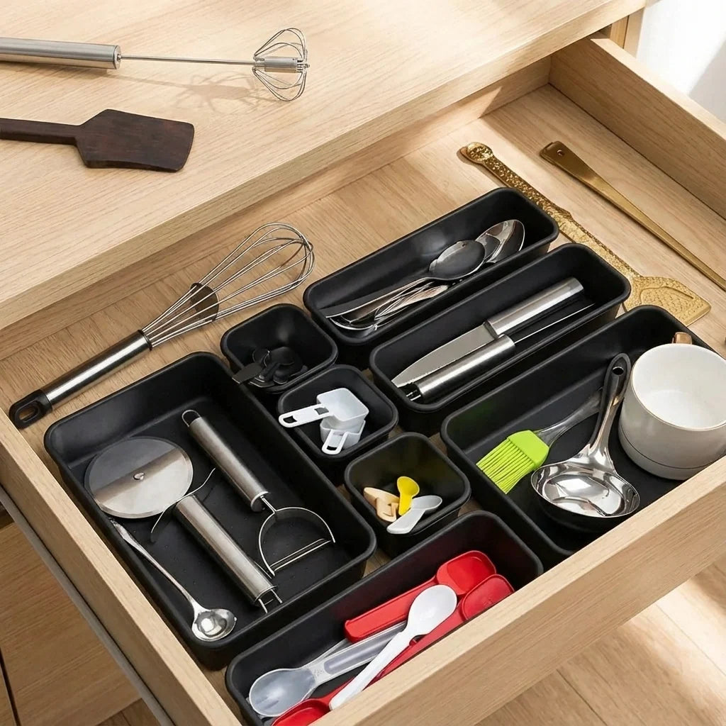 Interlocking Drawer Organizer Set