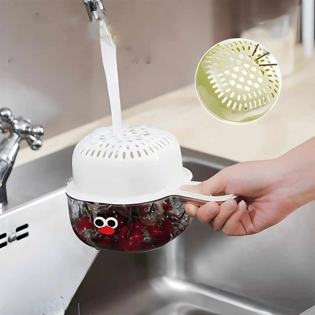 Dual-Layer Strainer Basket