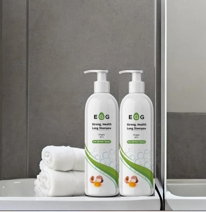 Egg Protein Hair Shampoo 100ML Each (Pack of 2)