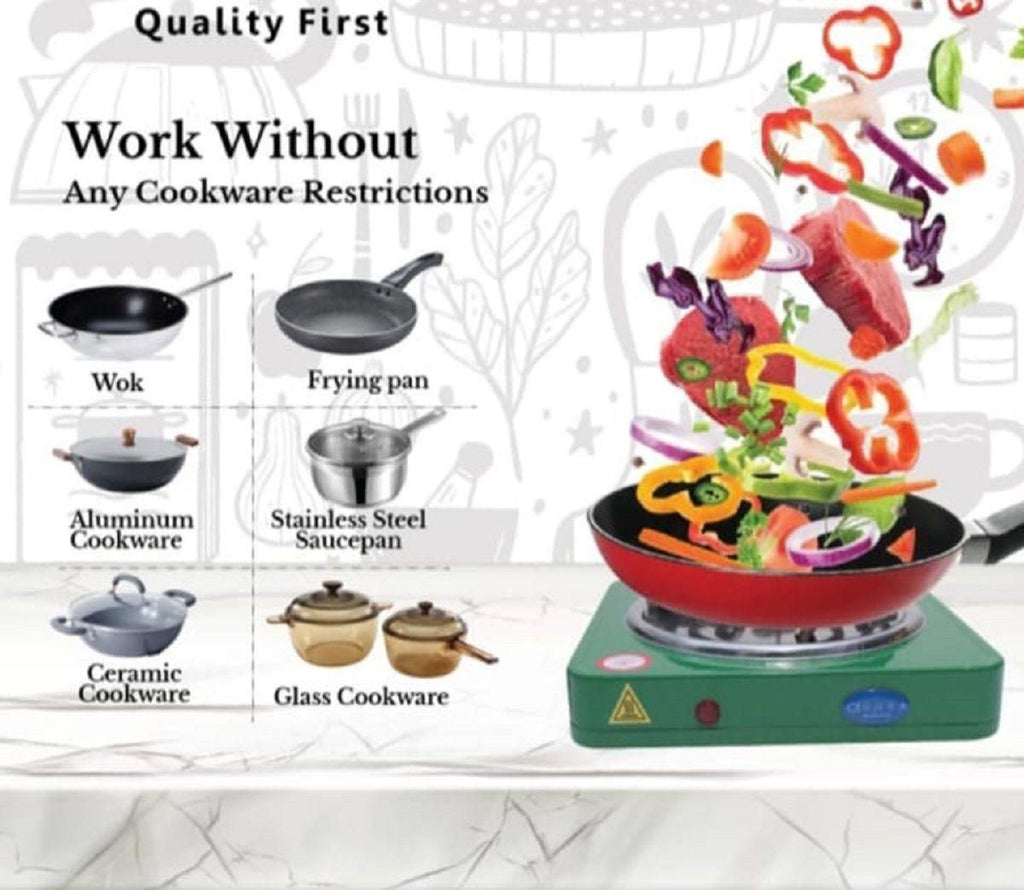 Flameless Electric Cooking Stove – The Smart Alternative to Gas Cylinders