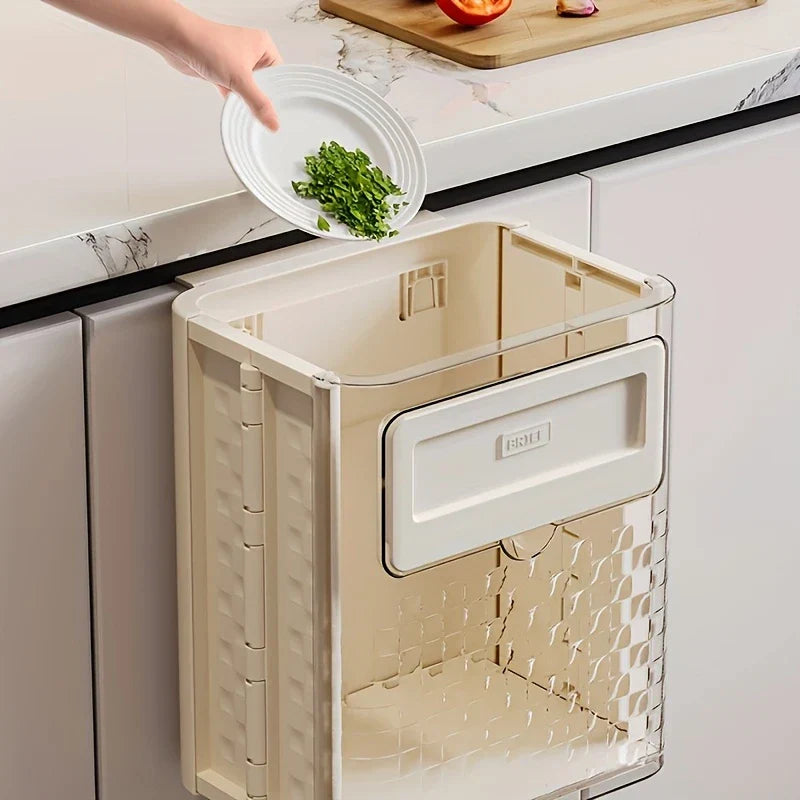 Foldable Wall Mounted Trash Can
