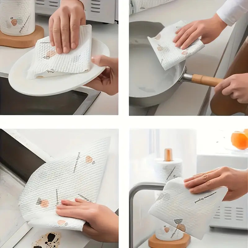 High-efficiency Disposable Towels Roll (40 Pic )