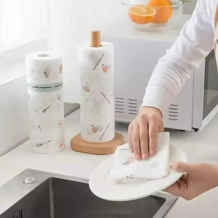 High-efficiency Disposable Towels Roll (40 Pic )