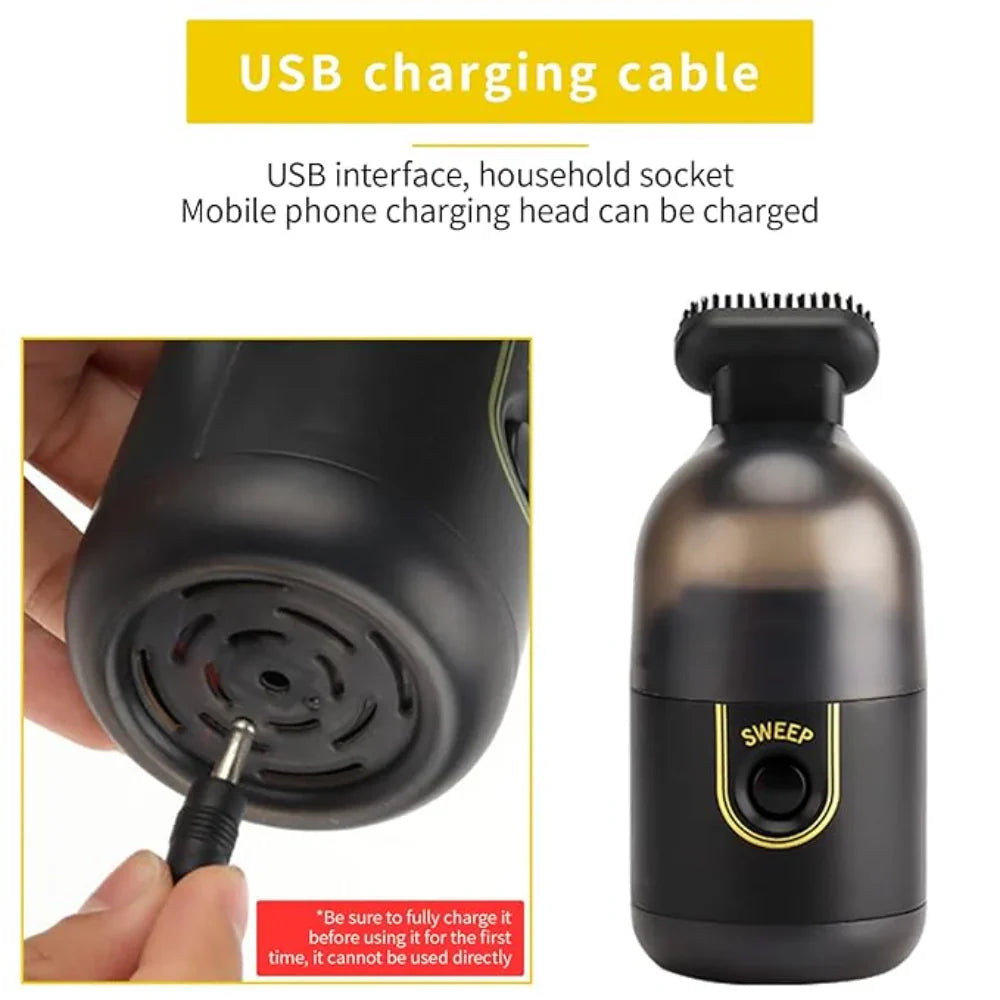 Mini Cordless Desk Vacuum