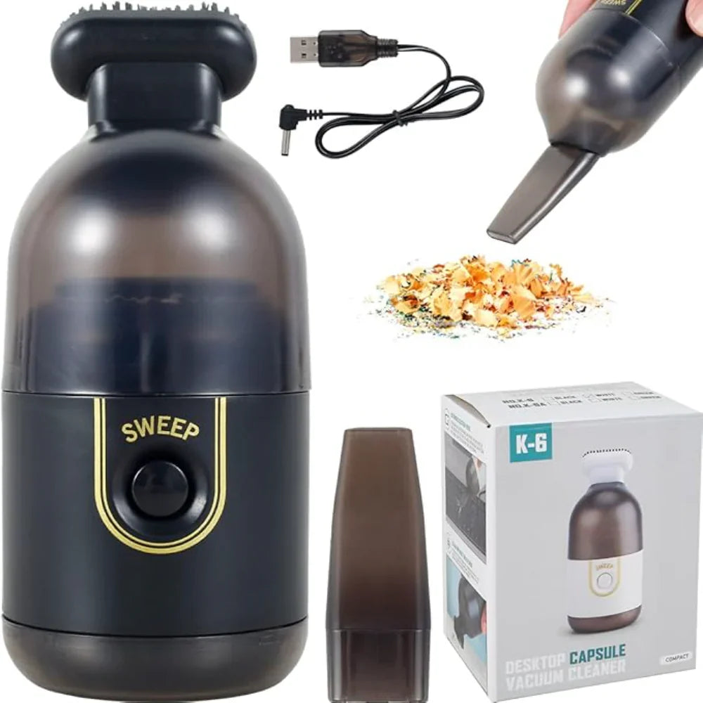 Mini Cordless Desk Vacuum