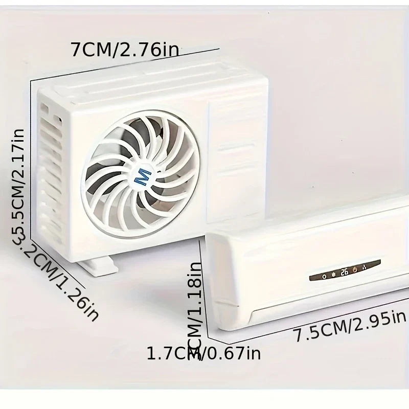 Miniature AC design Solar-Powered Car Air freshener Diffuser