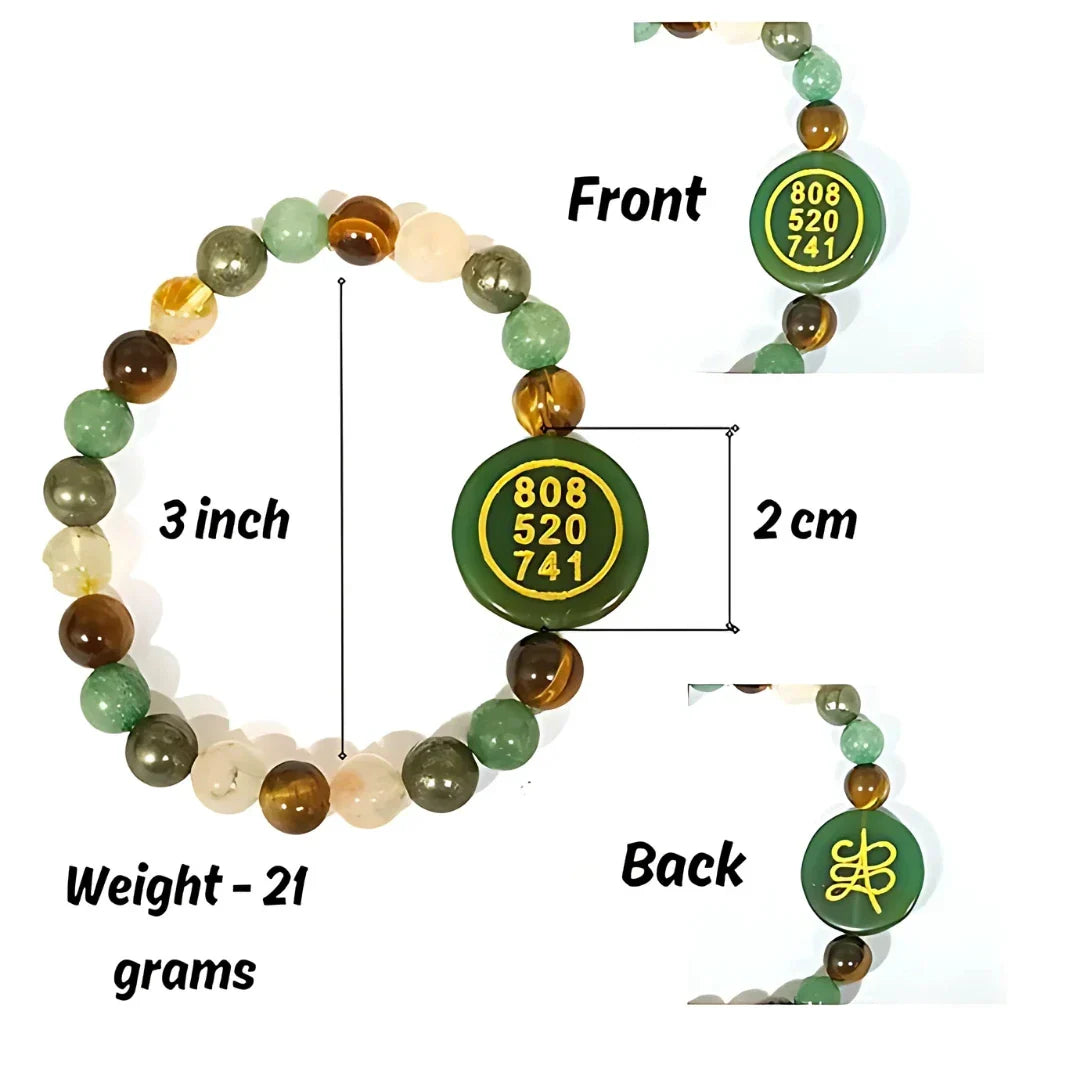 Natural Gemstones Zibu Bracelet Pack of 1