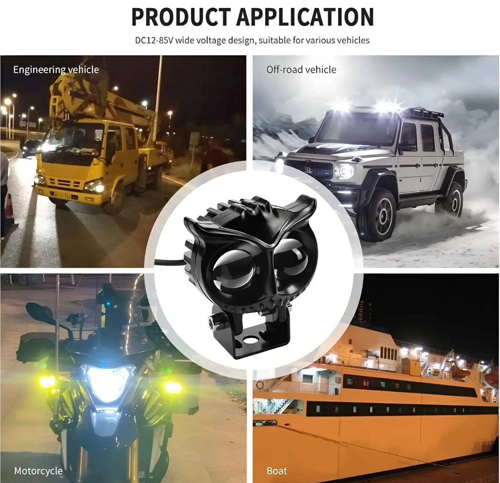 Owl LED Motorcycle Lights
