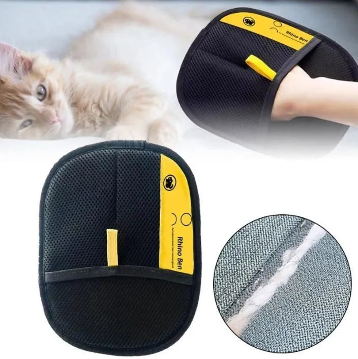 Pet Hair Removal Gloves Pack of 2