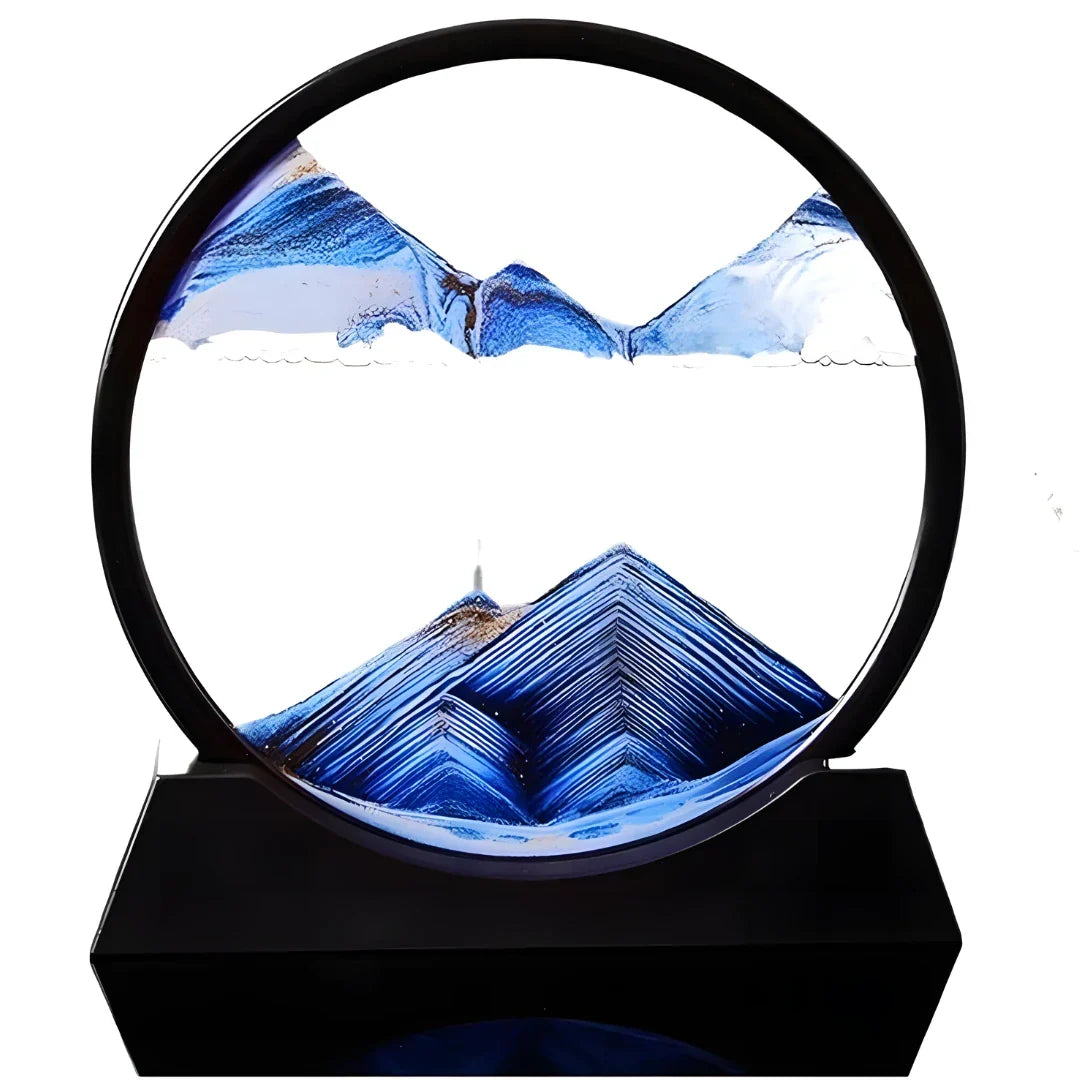 Relaxing Kinetic Sandscape Art Table Desk