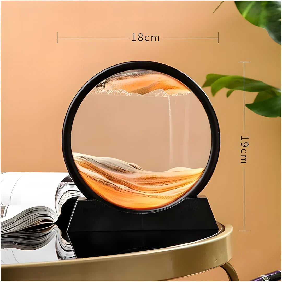 Relaxing Kinetic Sandscape Art Table Desk