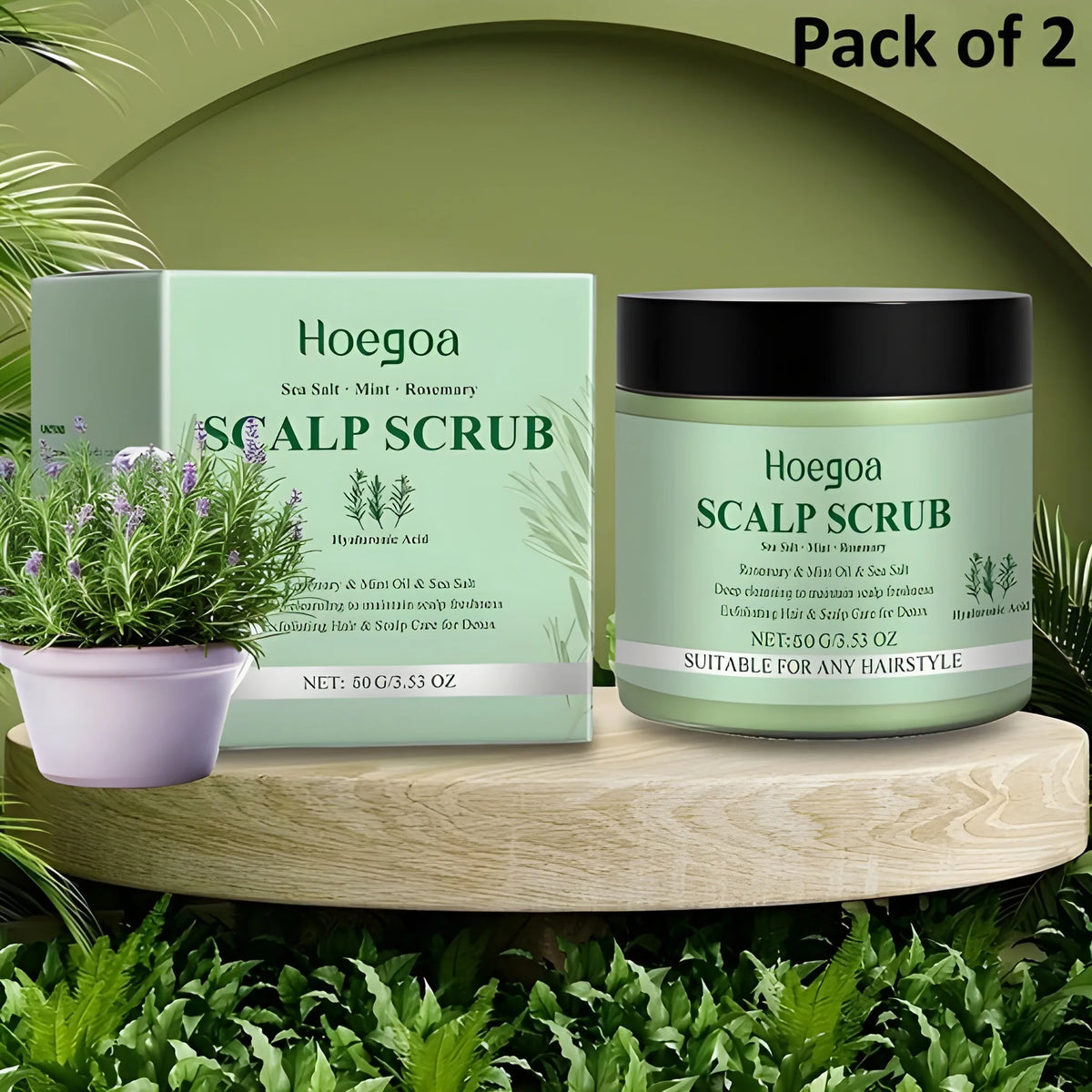 Rosemary Scalp Revival Scrub
