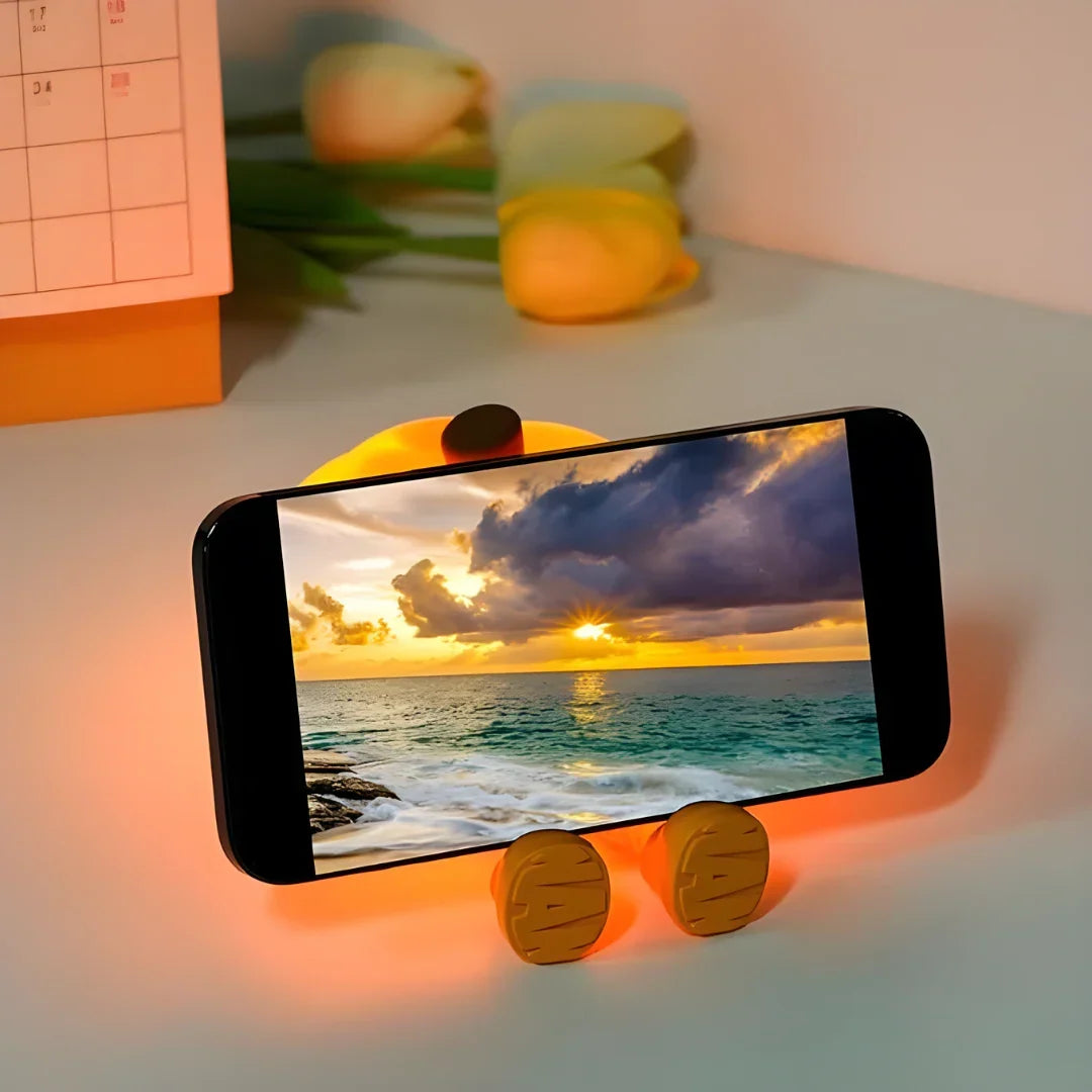 Sad Pumpkin Silicone Lamp