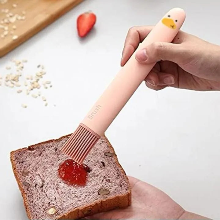 Silicone Basting Brush Kitchen Coating Brush (Pack of 2)