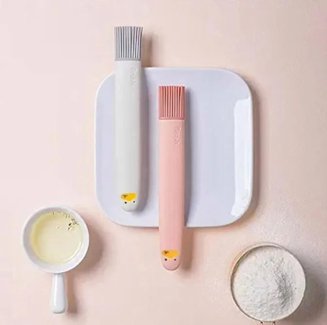 Silicone Basting Brush Kitchen Coating Brush (Pack of 2)