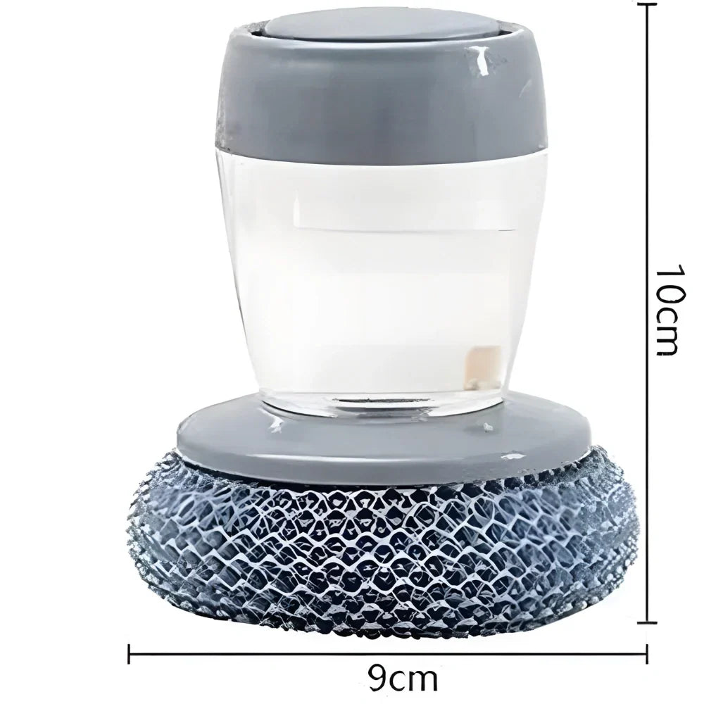 Soap-Dispensing Scrub Brush