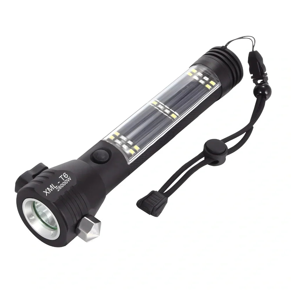 Solar-Powered Emergency Flashlight