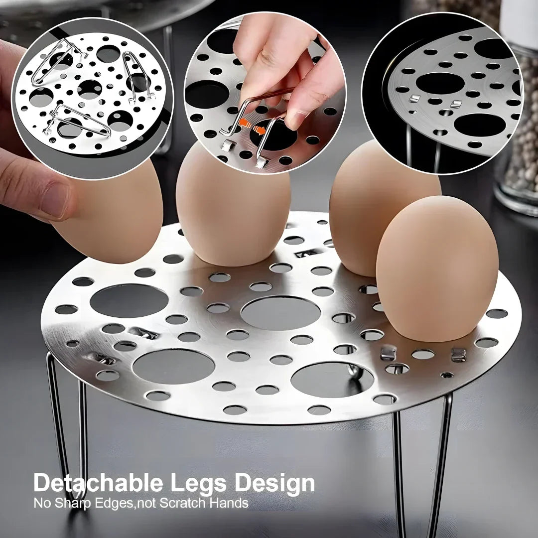 Stainless Steel Steamer Rack for Eggs