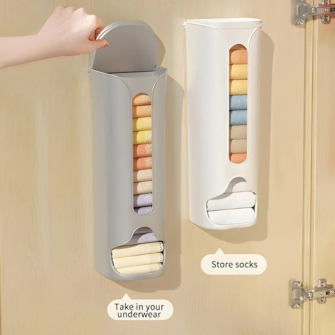 Stick-On Storage Organizer