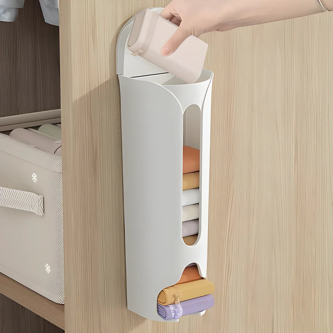 Stick-On Storage Organizer