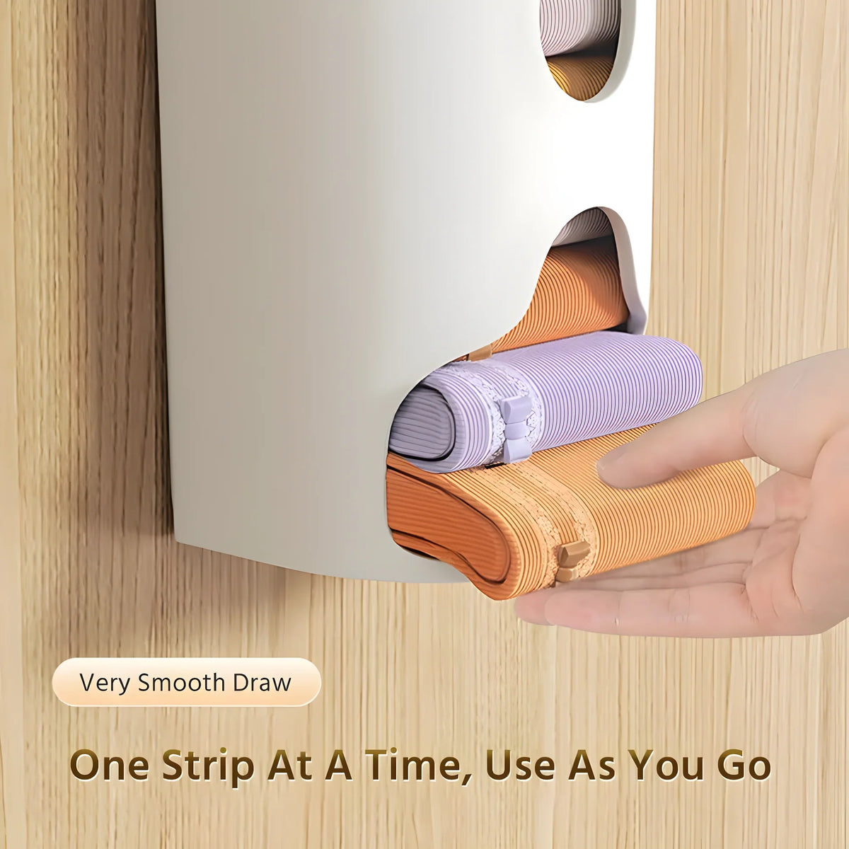 Stick-On Storage Organizer