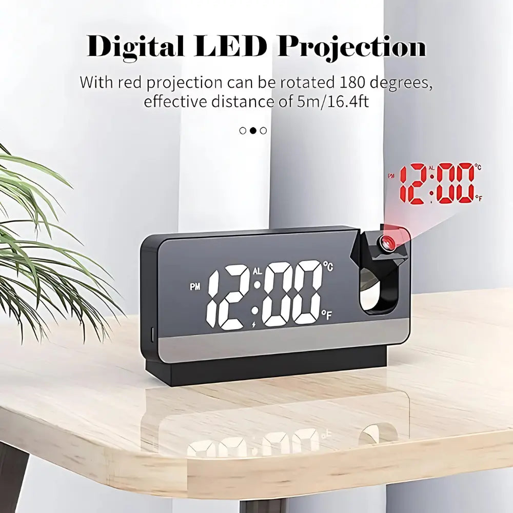 Wall Projector Digital Clock